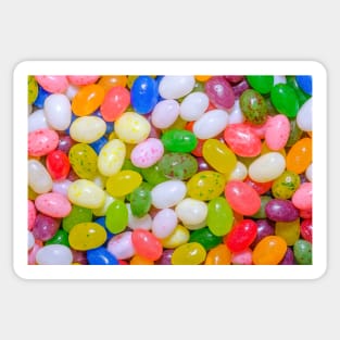 Colorful Jelly Beans Photograph Sticker